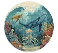 Puzzle 1000 Pezzi Adulti Tema Sottomarino - Scopri Un Mondo Magico Con Questo Puzzle Artistico. Design Vivace, Materiali Resistenti E Confezione Elegante. Perfetto Per Regali E Collezionisti.