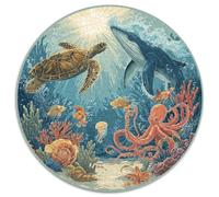 Puzzle 1000 Pezzi Adulti Vita Marina Artistica - Rappresentazione Realistica Di Creature Marine. Design Vivace E Materiali Resistenti. Perfetto Per Decorare E Rilassarsi.