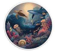 Puzzle 1000 Pezzi Adulti Vita Marina Artistica - Rappresentazione Realistica Di Creature Marine. Design Vivace E Materiali Resistenti. Perfetto Per Decorare E Rilassarsi.