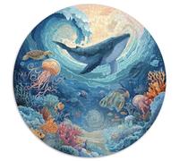 Puzzle 1000 Pezzi Adulti Vita Marina Artistica - Rappresentazione Realistica Di Creature Marine. Design Vivace E Materiali Resistenti. Perfetto Per Decorare E Rilassarsi.