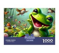 Puzzle 1000 pezzi Africa tramonto sulla savana, per famiglie, gioco avventuroso