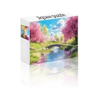 Puzzle 1000 Pezzi Albero, Giochi Educativi Giochi di Puzzle Ponte, Decorazione della Casa, Qualità Premium Arti Mestieri, Colorato Divertimento per la Casa e Adulti Regalo Creativi 10 Anni Maschio W-7
