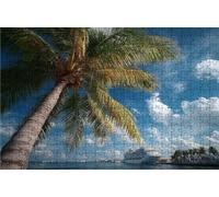 Puzzle 1000 Pezzi, Albero Puzzle 1000 Pezzi per Adulti, Giochi di Puzzles Nave Da Crociera Legno per Tutta la Famiglia, DIY Puzzles per Quadri Moderni Soggiorno Regalo Donna Uomo 75x50 cm RXPT-5178