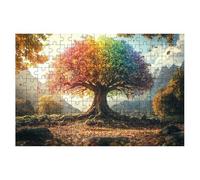 Puzzle 1000 Pezzi Albero, Puzzle Autunno, Puzzles in Legno Sfide Divertenti Intrattenimento Creativo, Puzzles Classici Divertimento Confezione di Alta Qualità, Idea Regalo Donna, Decor, 75x50cm -1898