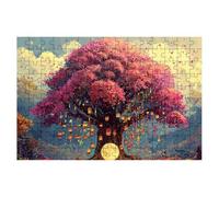 Puzzle 1000 Pezzi Albero, Puzzle Luna, Puzzles in Legno Sfide Divertenti Intrattenimento Creativo, Puzzles Classici Divertimento Confezione di Alta Qualità, Idea Regalo Donna, Decor, 75x50cm -1662