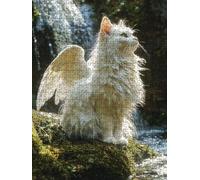 Puzzle 1000 Pezzi, Ali Gatto 3D Puzzle per Adulti Impegnativo, Educa Puzzles Artistico, Divertente E Stimolante Puzzles Decorativo per La Famiglia, Regalo e Decorazione Pareti DX0YL6-149