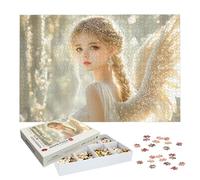 Puzzle 1000 Pezzi Angelo, Puzzle Ala 1000 Pezzi Arte per Adulti e Bambini, Misura: 75x50 cm, Puzzles Legno per Adulti con Squisita Scatola di Imballaggio, Regalo Donna e Uomo, Decorazioni Casa, -7057