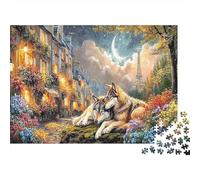 Puzzle 1000 Pezzi "Angelo tra le Rovine" in Cartone Riciclato per Adulti - Gioco Educativo & Relax, Decorazione Murale & Ottima Idea Regalo
