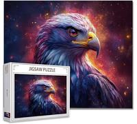 Puzzle 1000 Pezzi animale Impossibili Puzzle Gigante Adulti Difficili Wooden Jigsaw Arte, Possono Stimolare Pensiero Delle Persone Con Poster Incluso, Regalo per Uomini Donne e Anziani 75x50cm Z-1