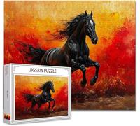 Puzzle 1000 Pezzi animale Impossibili Puzzle Gigante Adulti Difficili Wooden Jigsaw Arte, Possono Stimolare Pensiero Delle Persone Con Poster Incluso, Regalo per Uomini Donne e Anziani 75x50cm G-5