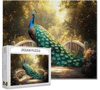 Puzzle 1000 Pezzi animale Impossibili Puzzle Gigante Adulti Difficili Wooden Jigsaw Arte, Possono Stimolare Pensiero Delle Persone Con Poster Incluso, Regalo per Uomini Donne e Anziani 75x50cm Z-0