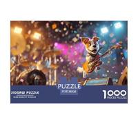 Puzzle 1000 Pezzi Animali “Avventure Nel Parco” Con Cani - Un Classico Puzzle Animali 1000 Pezzi Rinnovato, Pezzi Resistenti E Precise 38x26cm/1000pcs