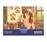 Puzzle 1000 Pezzi Animali “Avventure Nel Parco” Con Cani - Un Classico Puzzle Animali 1000 Pezzi Rinnovato, Pezzi Resistenti E Precise 52x38cm/1000pcs
