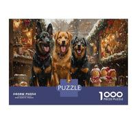 Puzzle 1000 Pezzi Animali “Avventure Nel Parco” Con Cani - Un Classico Puzzle Animali 1000 Pezzi Rinnovato, Pezzi Resistenti E Precise 38x26cm/1000pcs