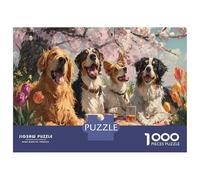 Puzzle 1000 Pezzi Animali “Avventure Nel Parco” Con Cani - Un Classico Puzzle Animali 1000 Pezzi Rinnovato, Pezzi Resistenti E Precise 70x50cm/1000pcs