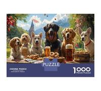 Puzzle 1000 Pezzi Animali “Avventure Nel Parco” Con Cani - Un Classico Puzzle Animali 1000 Pezzi Rinnovato, Pezzi Resistenti E Precise 38x26cm/1000pcs
