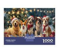 Puzzle 1000 Pezzi Animali “Avventure Nel Parco” Con Cani - Un Classico Puzzle Animali 1000 Pezzi Rinnovato, Pezzi Resistenti E Precise 70x50cm/1000pcs