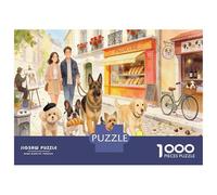 Puzzle 1000 Pezzi Animali “Avventure Nel Parco” Con Cani - Un Classico Puzzle Animali 1000 Pezzi Rinnovato, Pezzi Resistenti E Precise 70x50cm/1000pcs