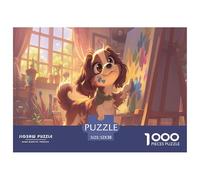 Puzzle 1000 Pezzi Animali “Avventure Nel Parco” Con Cani - Un Classico Puzzle Animali 1000 Pezzi Rinnovato, Pezzi Resistenti E Precise 52x38cm/1000pcs
