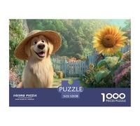 Puzzle 1000 Pezzi Animali “Avventure Nel Parco” Con Cani - Un Classico Puzzle Animali 1000 Pezzi Rinnovato, Pezzi Resistenti E Precise 52x38cm/1000pcs