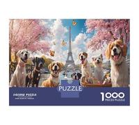 Puzzle 1000 Pezzi Animali Con Cuccioli Di Cane Adorabili - Puzzle Animali 1000 Pezzi Di Qualità, Perfetto Per Serate in Famiglia 70x50cm/1000pcs