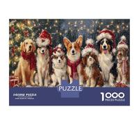 Puzzle 1000 Pezzi Animali Con Cuccioli Di Cane Adorabili - Puzzle Animali 1000 Pezzi Di Qualità, Perfetto Per Serate in Famiglia 38x26cm/1000pcs