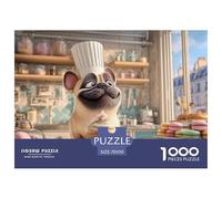 Puzzle 1000 Pezzi Animali Con Cuccioli Di Cane Adorabili - Puzzle Animali 1000 Pezzi Di Qualità, Perfetto Per Serate in Famiglia 70x50cm/1000pcs