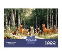 Puzzle 1000 Pezzi Animali Per Un Divertimento Assicurato - Focus Su Puzzle Cani Divertenti, Un Regalo Originale Per Ogni Occasione 38x26cm/1000pcs
