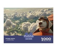 Puzzle 1000 Pezzi Animali Per Un Divertimento Assicurato - Focus Su Puzzle Cani Divertenti, Un Regalo Originale Per Ogni Occasione 52x38cm/1000pcs