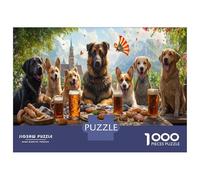Puzzle 1000 Pezzi Animali Per Un Divertimento Assicurato - Focus Su Puzzle Cani Divertenti, Un Regalo Originale Per Ogni Occasione 70x50cm/1000pcs