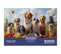 Puzzle 1000 Pezzi Animali Per Un Divertimento Assicurato - Focus Su Puzzle Cani Divertenti, Un Regalo Originale Per Ogni Occasione 70x50cm/1000pcs