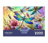 Puzzle 1000 Pezzi Aquila e Cavallo, Onde e Magia, Difficile, Antistress