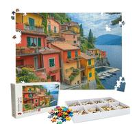 Puzzle 1000 Pezzi architettura fiori freschi, Puzzle 1000 Pièces Challenge Impossible, Puzzles 75x50 cm Taglia Grande Adulti, Giochi Educativo per Famiglie, Idea Regalo Decorazioni Casa W3H-994
