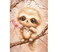 Puzzle 1000 Pezzi Arte per Adulti e Ragazzi, Puzzle Animale in Legno Adulti, Idea Regalo Jigsaw Pigrizia per Gioco Familiare, Lettere sul retro Jigsaw, per Decorazione la Casa Regalo 75x50cm g-680