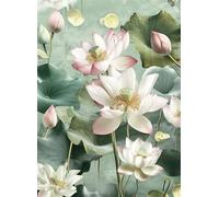 Puzzle 1000 Pezzi Arte per Adulti e Ragazzi, Puzzle Loto in Legno Adulti, Idea Regalo Uomo e Donna, Jigsaw Fiore per Gioco Familiare, Lettere sul retro Jigsaw, per Decorazione la Casa 75x50cm g-855