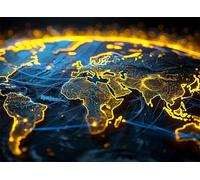 Puzzle 1000 Pezzi Arte per Adulti e Ragazzi, Puzzle Mappa del mondo in Legno Adulti, Idea Regalo Jigsaw Scena per Gioco Familiare, Lettere sul retro Jigsaw, Decorazione la Casa Regalo 75x50cm g-419