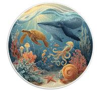 Puzzle 1000 Pezzi Arte Sottomarina Artistica - Creazioni Artistiche Ispirate Alla Vita Oceanica. Alta Qualità E Precisione Nei Pezzi. Ideale Per Attività Creative E Famiglie.