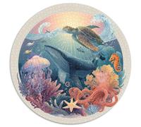 Puzzle 1000 Pezzi Arte Sottomarina Artistica - Creazioni Artistiche Ispirate Alla Vita Oceanica. Alta Qualità E Precisione Nei Pezzi. Ideale Per Attività Creative E Famiglie.