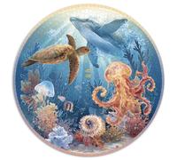 Puzzle 1000 Pezzi Arte Sottomarina Artistica - Creazioni Artistiche Ispirate Alla Vita Oceanica. Alta Qualità E Precisione Nei Pezzi. Ideale Per Attività Creative E Famiglie.
