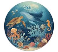 Puzzle 1000 Pezzi Arte Sottomarina Premium - Creazioni Artistiche Ispirate Ai Misteri Dell’oceano. Alta Qualità E Precisione Nei Pezzi. Ideale Per Collezionisti E Appassionati D’arte.