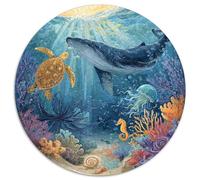 Puzzle 1000 Pezzi Arte Sottomarina Unica - Creazioni Artistiche Ispirate Alla Vita Oceanica. Pezzi Precisi E Immagini Vivide. Ideale Per Attività Familiari E Passatempo Creativo.