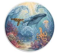 Puzzle 1000 Pezzi Arte Sottomarina Unica - Creazioni Artistiche Ispirate Alla Vita Oceanica. Pezzi Precisi E Immagini Vivide. Ideale Per Attività Familiari E Passatempo Creativo.