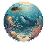 Puzzle 1000 Pezzi Arte Sottomarina Unica - Creazioni Artistiche Ispirate Alla Vita Oceanica. Pezzi Precisi E Immagini Vivide. Ideale Per Attività Familiari E Passatempo Creativo.