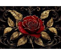Puzzle 1000 Pezzi Astratto Puzzle Adulti Sfida Impossibili Jigsaws Rosa Classica 3D Pattern Art Jigsaws per Divertimento Adulti e Bambina, Gioco Familiare, Festa Aziendale, Amore e Amico 75x50cm C-537