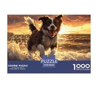 Puzzle 1000 Pezzi AUSTRALIAN SHEPHERD Qualità Premium Cute Animals Divertimento Idea Regalo Uomo E Donna Perfetto Per Appassionati Di Puzzle Esperti 38x26cm/1000pcs