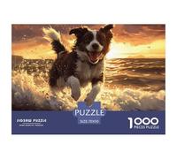 Puzzle 1000 Pezzi AUSTRALIAN SHEPHERD Qualità Premium Cute Animals Intrattenimento Creativo Divertimento Per Adulti Perfetto Per Appassionati Di Puzzle Esperti 70x50cm/1000pcs
