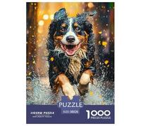 Puzzle 1000 Pezzi AUSTRALIAN SHEPHERD Qualità Premium Cute Animals Intrattenimento Creativo Divertimento Per Adulti Per Adulti E Ragazzi 38x26cm/1000pcs