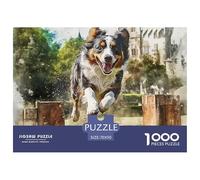 Puzzle 1000 Pezzi AUSTRALIAN SHEPHERD Qualità Premium Cute Animals Intrattenimento Creativo Idea Regalo Uomo E Donna Adulti E Bambini Più Grandi 70x50cm/1000pcs