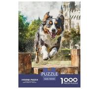 Puzzle 1000 Pezzi AUSTRALIAN SHEPHERD Qualità Premium Cute Animals Multicolore Idea Regalo Uomo E Donna Regalo Per Adulti E Bambini Da 14 Anni E Più 70x50cm/1000pcs