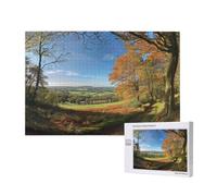 Puzzle 1000 Pezzi Autunno Puzzle Paesaggio Grandi Dimensioni per Adulti Con Scatola di Imballaggio e Immagini di Riferimento,Divertenti Giochi per Tutta la Famiglia,Come Regalo per Amici 2T-94